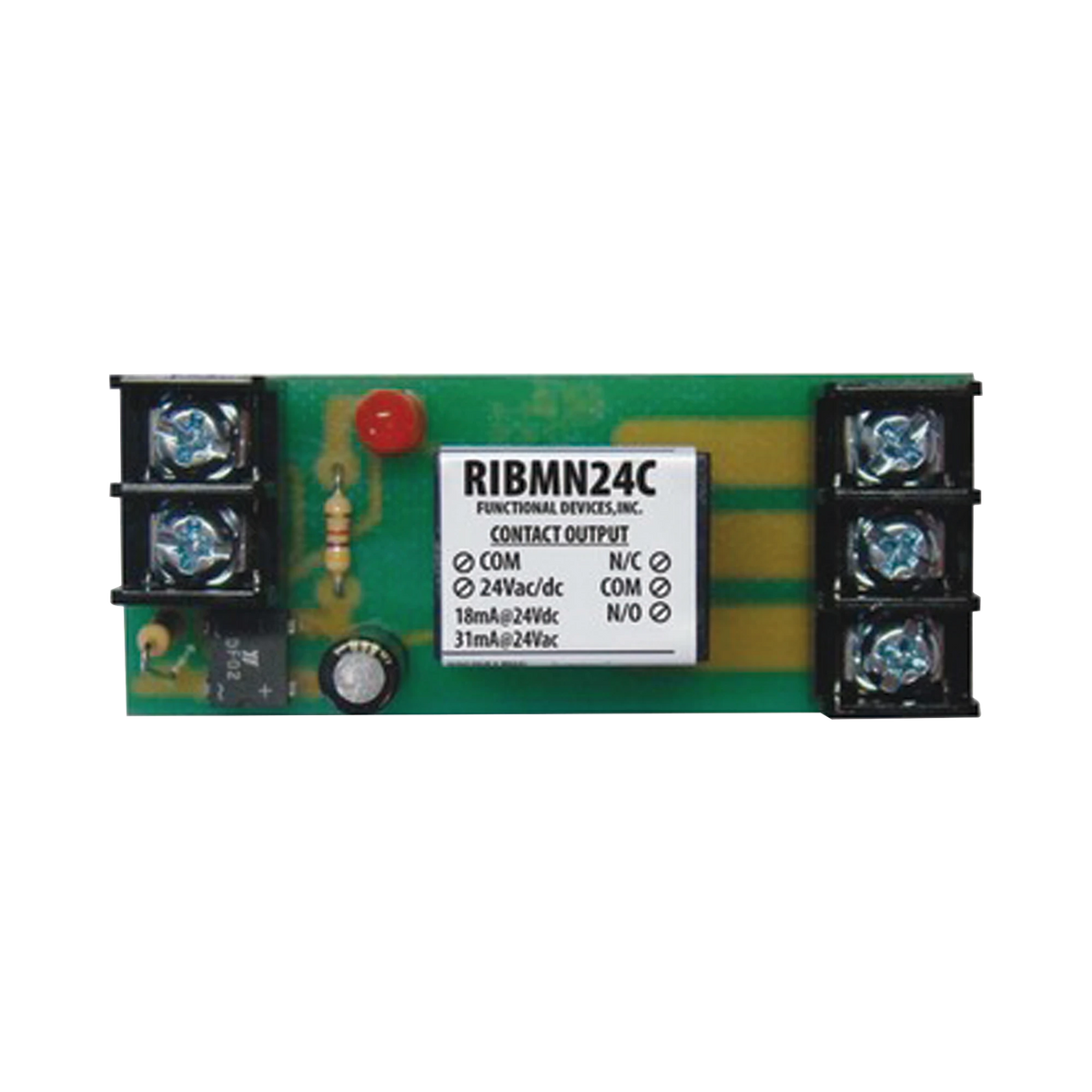Transfromador de coriente 120/208/240 VAC a 24 VAC , con fusible , 40 VA