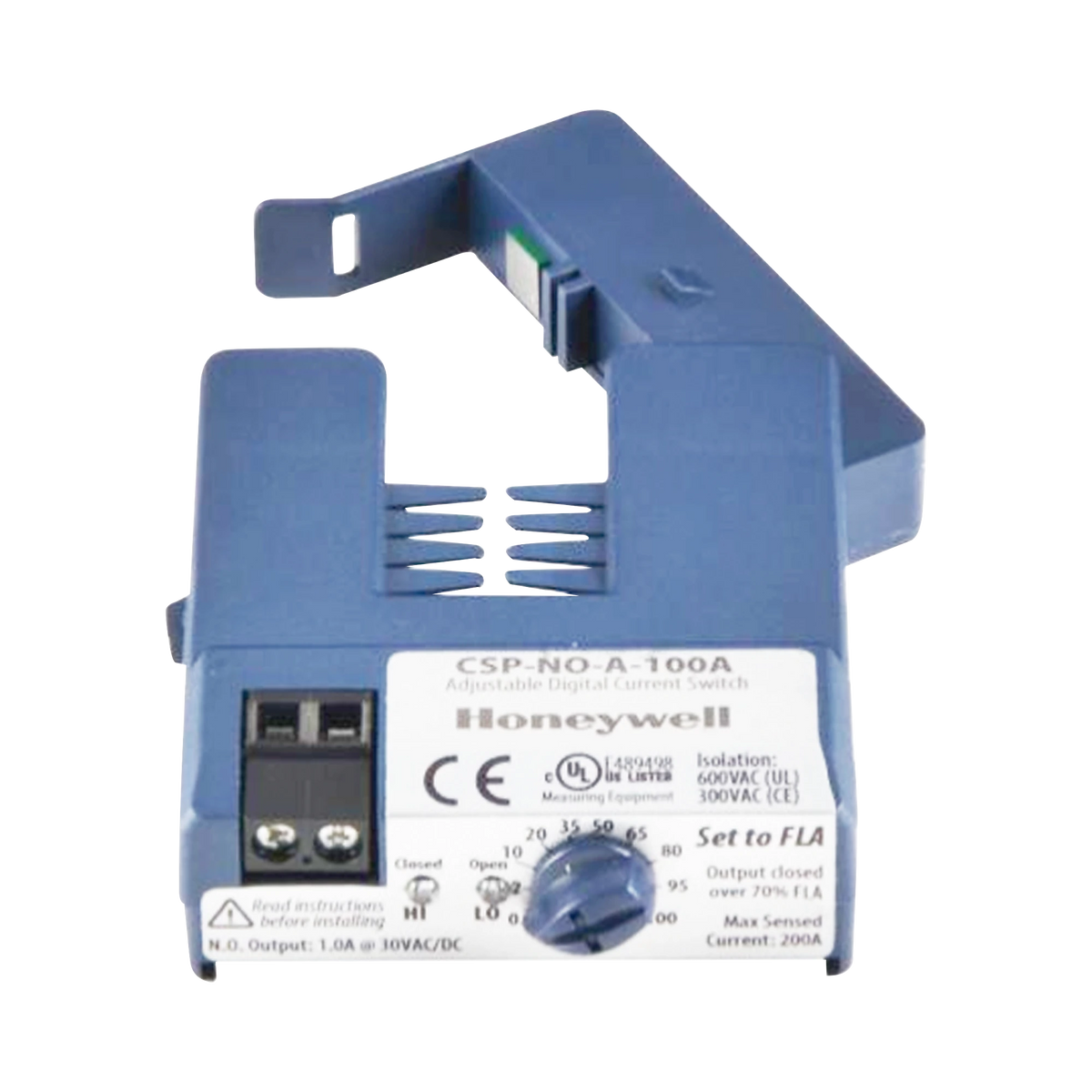 Transformador de corriente 120/208/240/480 VAC a 24 VAC, con fusible. 75VA