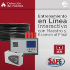Kit de unidad principal fijo para probar detectores puntuales de humo de difícil acceso, se usa con el Controlador Portatil SCORP7000