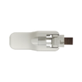 Detector de humo fotoeléctrico direccionable, color marfil, incluye base de montaje 6"