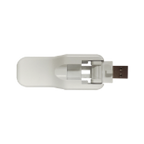 Detector de humo fotoeléctrico direccionable, color marfil, incluye base de montaje 6"