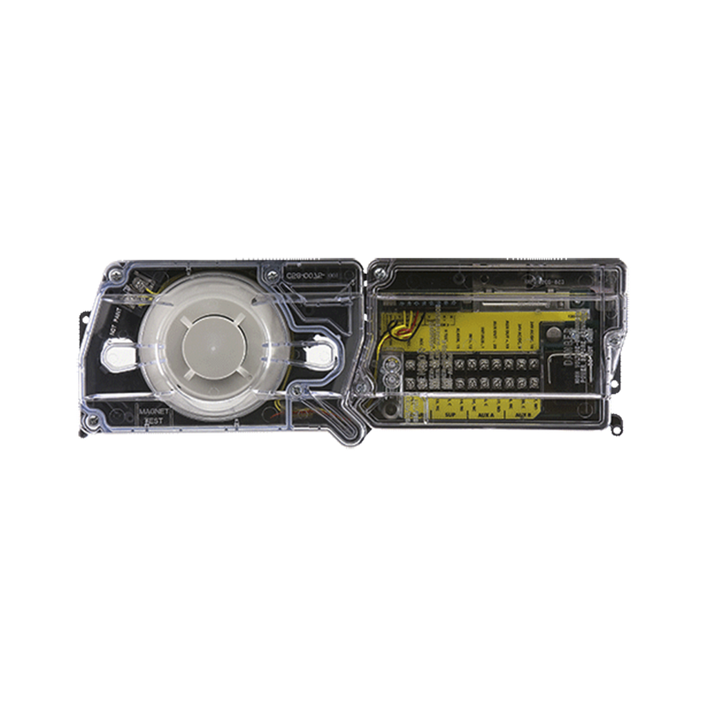 Detector Inalámbrico Dual Humo/Temperatura serie SWIFT, Compatible Con Paneles Direccionables Fire-Lite. Incluye Base