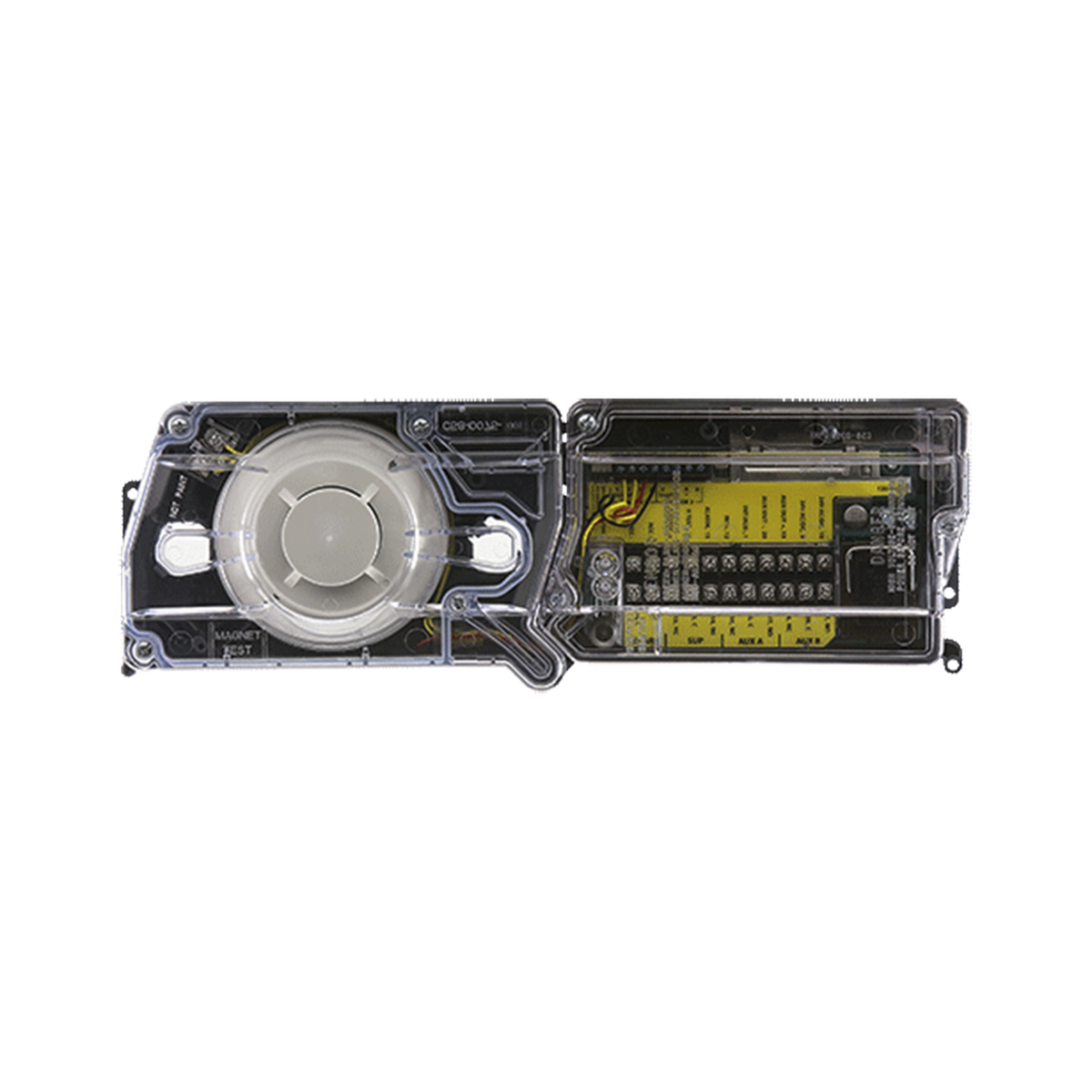 Detector Inalámbrico Dual Humo/Temperatura serie SWIFT, Compatible Con Paneles Direccionables Fire-Lite. Incluye Base