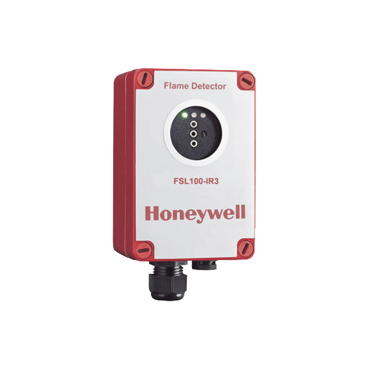 Detector De Flama Electrooptico Con Carcasa De Aluminio, Sensibilidad 30ft (9m), Reles de Alarma Y Alerta De Enclavamiento