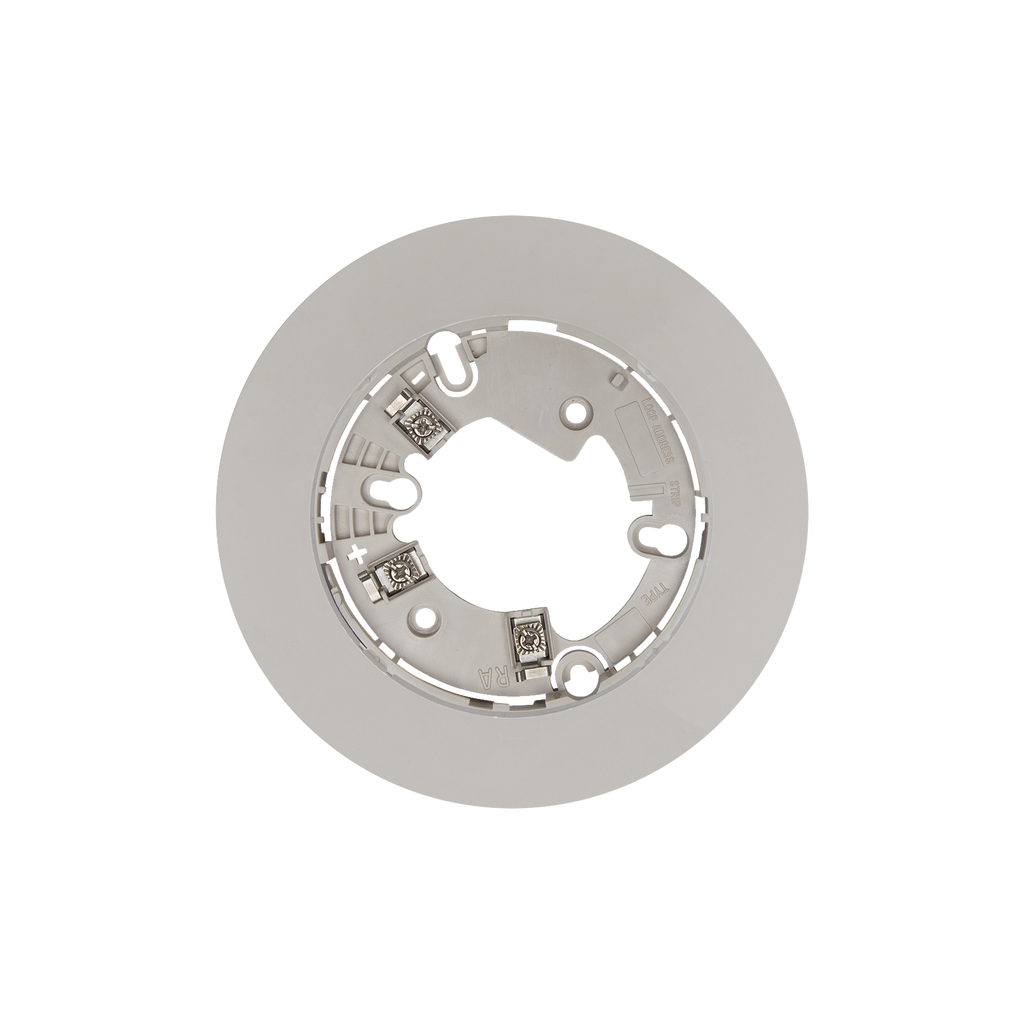 Base de 6 pulgadas para detectores IDP y SK, Color Marfil