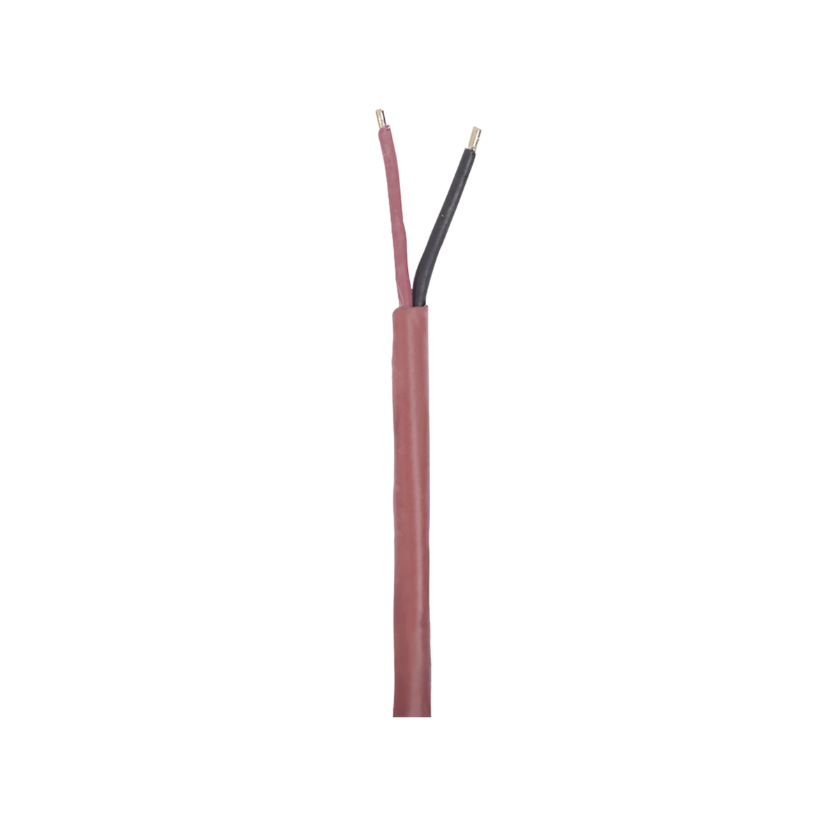 Alambre de Alarma contra Incendios - Bobina de 305 Metros (1000 Pies): 2 x 16 AWG, Rojo, Tipo FPLR, (UL) FT4, Ideal para Sistemas de Detección y Evacuación de Incendios