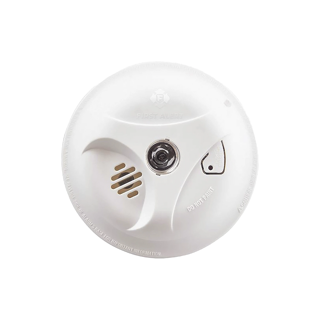 Detector de Humo Autónomo, No Requiere Panel, Con Botón para Silenciar, Sensor por Ionización