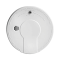 Alarma de Humo por Ionización AC Interconectable / Hasta 24 Dispositivos / Respaldo de Batería 9V / Función HUSH para Silenciar Falsas Alarmas / LED Indicadores Rojo y Verde / Cumple NFPA 72 / Para Hogares y Empresas Pequeñas