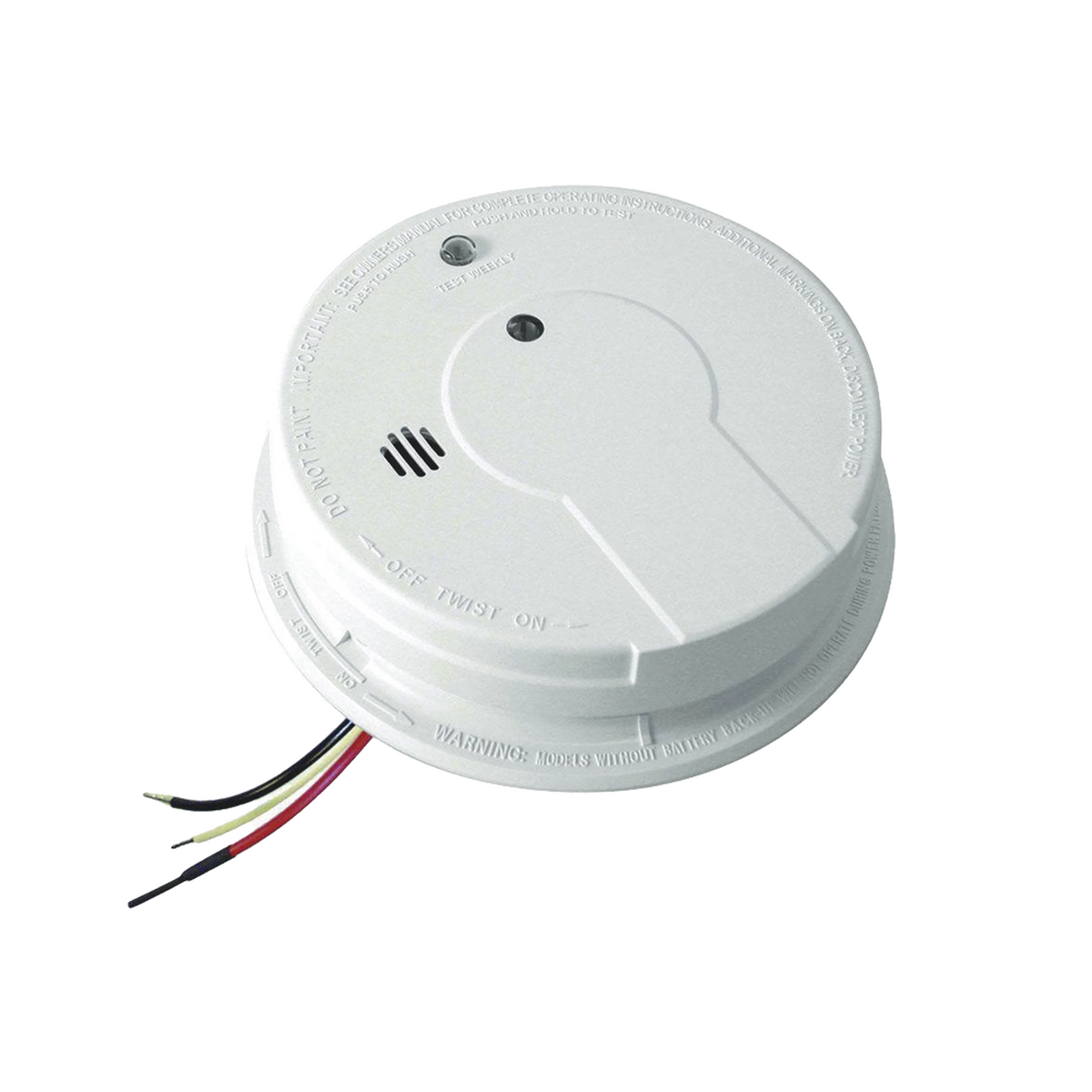 Alarma de Humo Fotoeléctrica a 120V | 9vdc Batería de respaldo