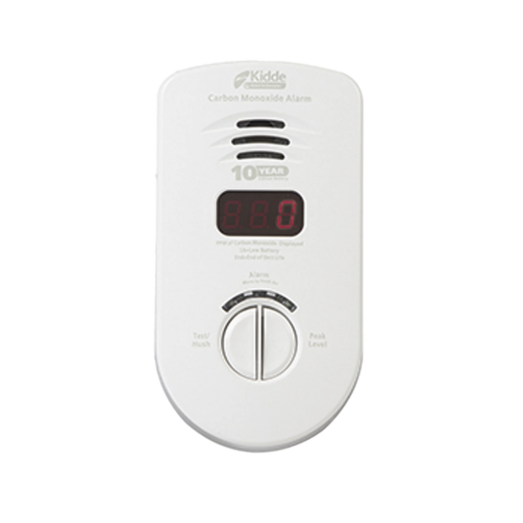 Alarma de Monóxido de Carbono 120 AC | Batería 10 años | Display | Paquete de 3