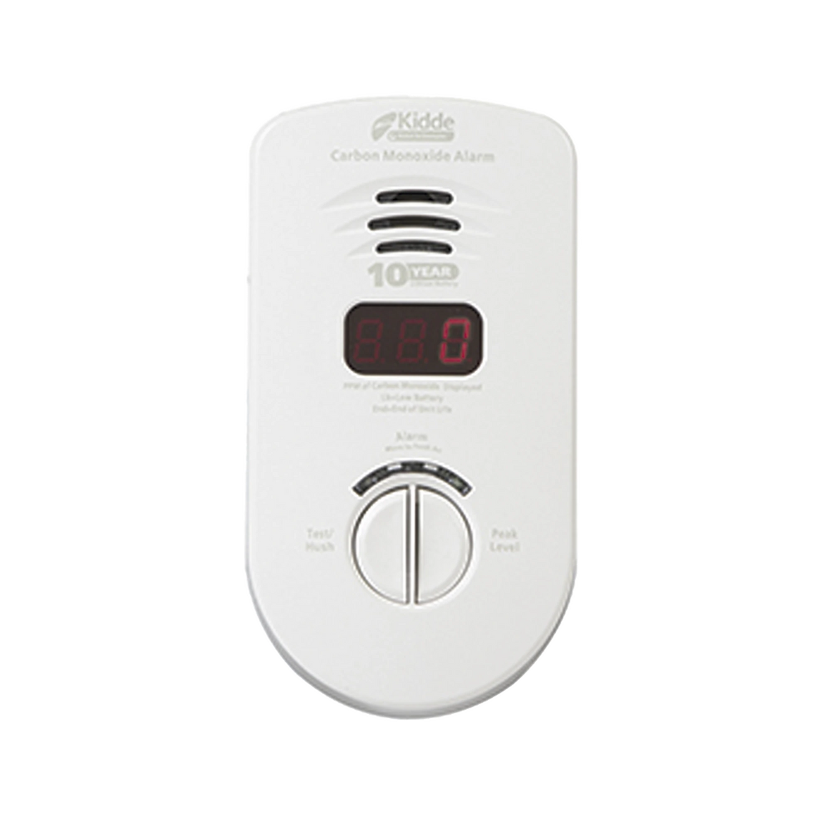 Alarma de Monóxido de Carbono 120 AC | Batería 10 años | Display | Paquete de 3