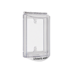 Protector de Policarbonato Súper Resistente, para Múltiples Aplicaciones, Texto en Español