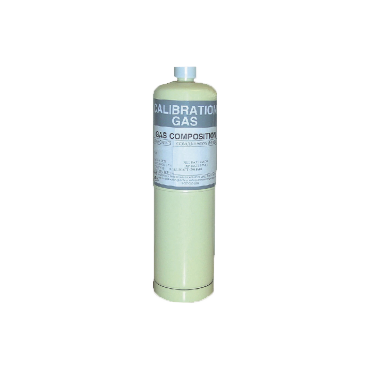 Cilindro Para Calibración de Detectores de Gas Dióxido de Nitrógeno NO2 MACURCO