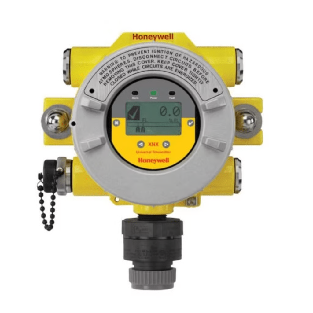 Transmisor Universal, HART® sobre Salida 4-20 mA, Con 3 Relays Falla/Alarma, Certificación UL/CSA, 4 Entradas NPT de ¾”, Carcasa De Aluminio, Con Sensor (MPD) De Perla Catalítica 0-100% LEL, Serie XNX