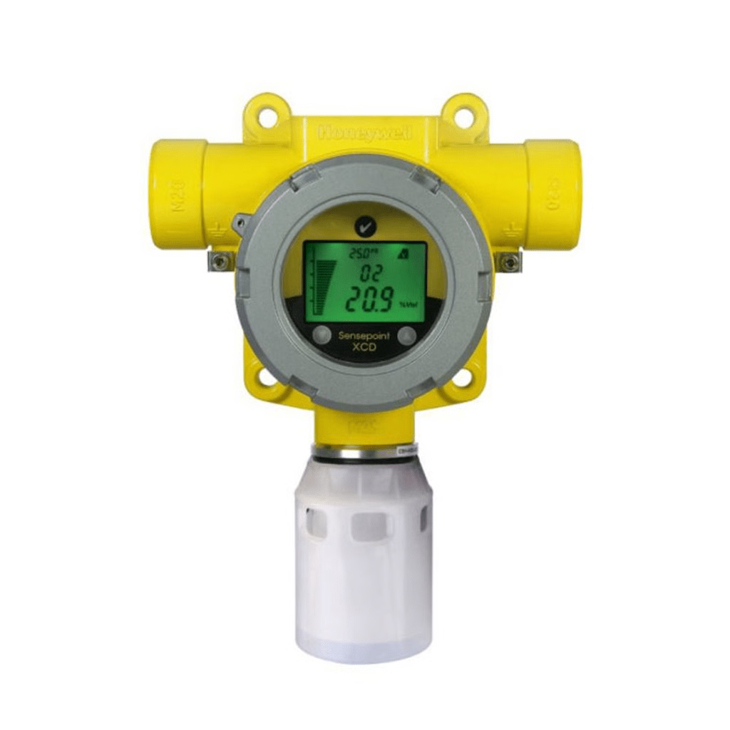 Detector Industrial Con Sensor Remoto Para Cloro (CI2), 0-5 PPM, Salida 4-20 mA, 3 Relays, Carcasa De Aluminio Grado Marino, Serie Sensepoint XCD RTD