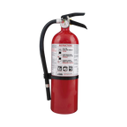 Extintor Desechable de Polvo Químico Seco | Fuegos Clase A, B y Residencial | Paquete con 4 | 4 lb Pieza