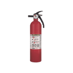 Extintor Desechable de Polvo Químico Seco | Fuegos Clase A, B y C | Talleres y Garaje |Pieza | Cilindro Blanco 5.5 lb