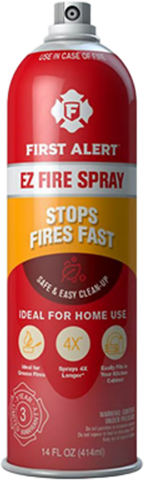 EXTINTOR PORTATIL / SPRAY 100 ML / AGENTE EXTINTOR DIPOTASICO / USO MULTIPLE / GASES BAJO PRESION