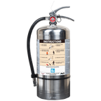 Extintor de Agua con Agente AVD de 6 Litros / Especializado en Baterías de Litio / Clase A / UL EX29073 / Cilindro Acero Inoxidable / Válvula Latón / 72s Descarga / 3-3.6 m Alcance