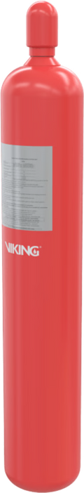 Cilindro de Agente Extintor de Gas Inerte Oxeo | Nitrógeno 80L 2901 PSI | Sistema de Extinción Oxeo
