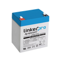 Batería 12 V 5.5 Ah AGM | Certificada UL94-HB Resistencia a la flama básica | Especial para Seguridad Electrónica | Vida útil 5 años | Terminales F1 + Adaptador F2