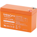 Batería de respaldo 12 V 7.5 Ah AGM | Certificada UL94-V0 Retardante a la Flama | Especial para Seguridad Electrónica | Vida útil 5 años | Terminales F1 + Adaptador F2