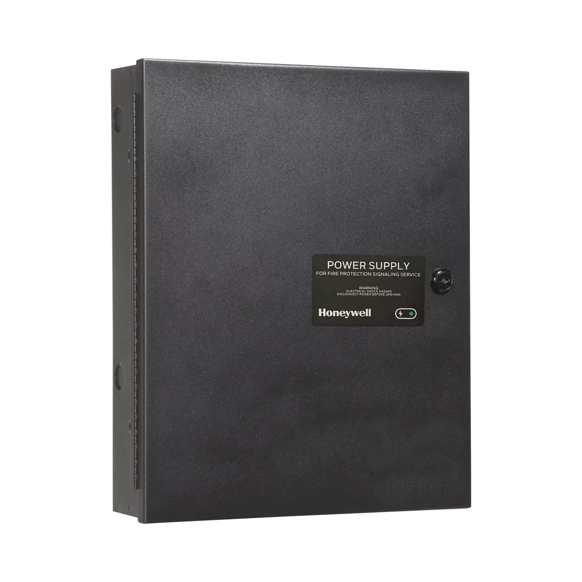 Fuente de Alimentación Remota / 10 Amperes / 3 Entradas / 7 Salidas NAC o Auxiliar de 24 Vcc / Compatible con paneles Notifier, Farenhyt, Silent Knight y Fire-Lite / Gabinete Negro