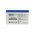 Batería de respaldo 12 V 12 Ah AGM | Certificada UL94-HB Resistencia a la flama básica | Especial para Seguridad Electrónica | Vida útil 5 años | Terminales F1 + Adaptador F2