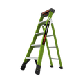 Escalera de Tijera 3 en 1 de 1.5 Metros, Fibra de Vidrio (SKU13906-001). Hecha en E.U.A. (Versión 2.0)