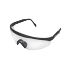 Lentes de seguridad modelo "cronos" transparente, varilla ajustable.