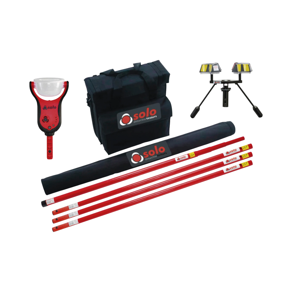 Kit De Pruebas De Detectores De Humo Hasta 9.1m. Con Dispensador Electrónico SOLO-365