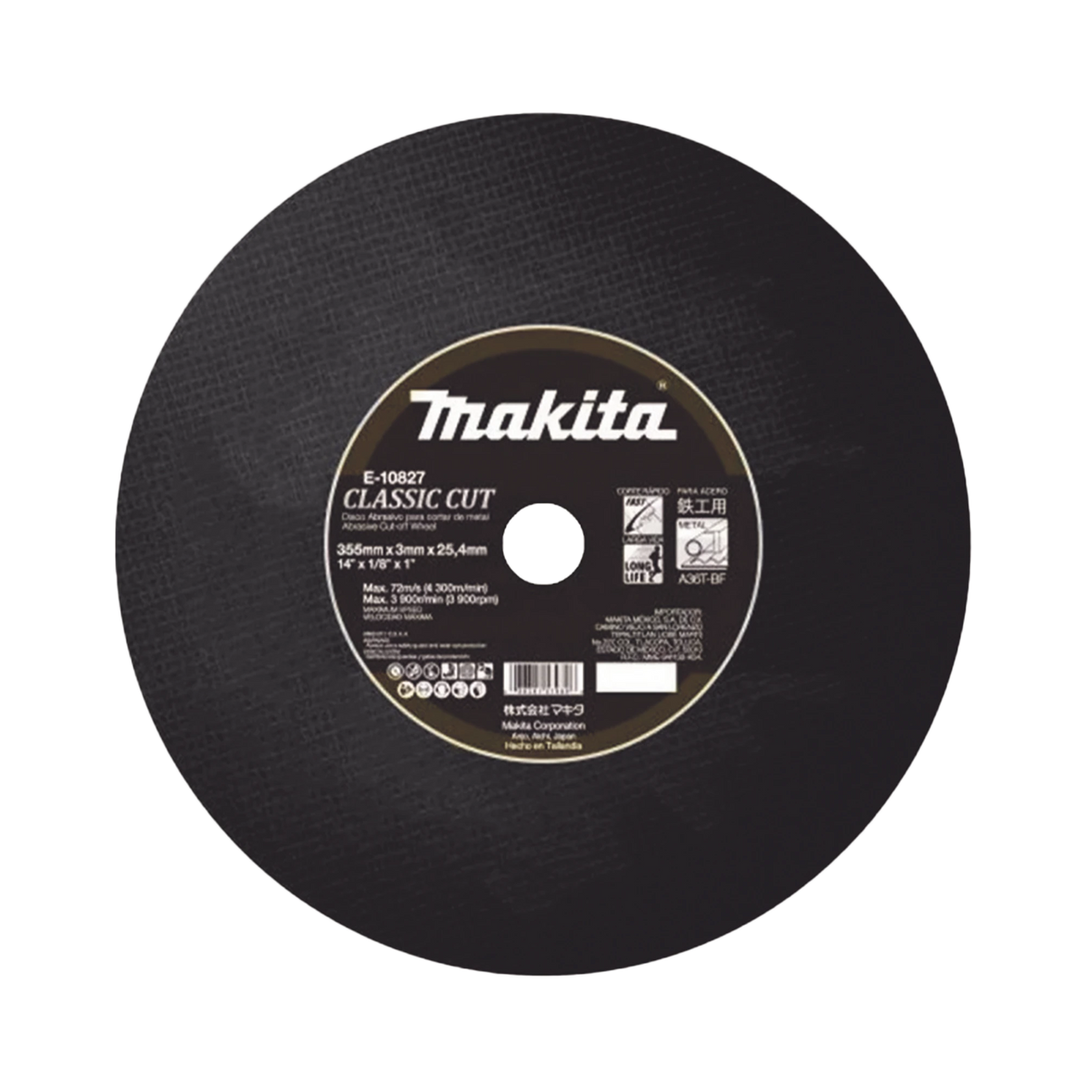 Disco de desbaste de 4 1/2"