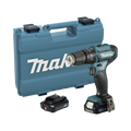 Taladro Combinado de 12Vcc, con tecnología CXT, (Incluye 2 Baterías y Cargador Rápido, Maletín plástico).