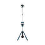 Lampara con Torre para Iluminación Inalambrica con tres Cabezales Multidireccionales , se extiende hasta 2.2 metros, Utiliza batería LXT® Litio‑Ion de 18V.