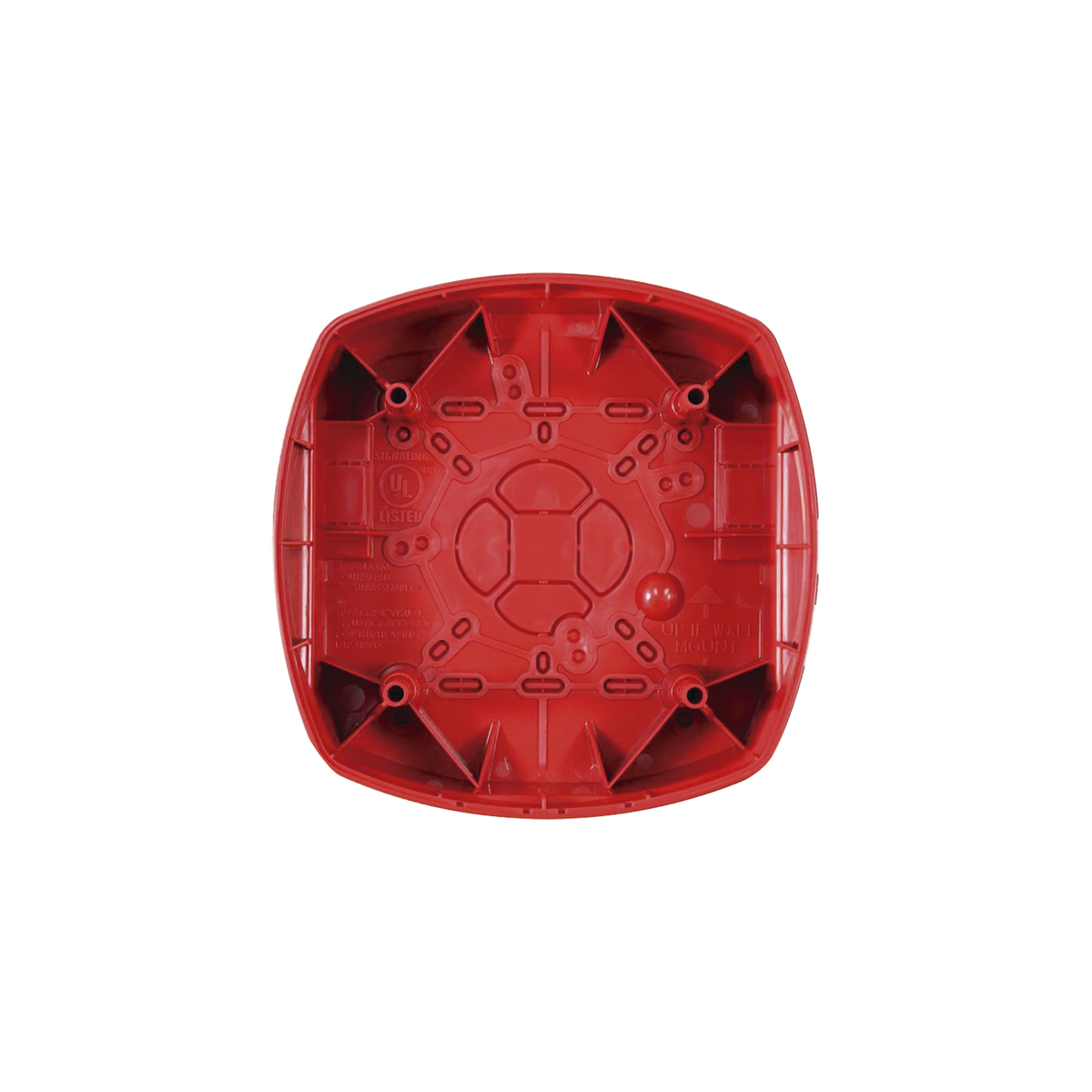 Caja Trasera Resistente a la Intemperie, Roja (para usar con la serie de estrobos HE) (0500-06360) De Hochiki