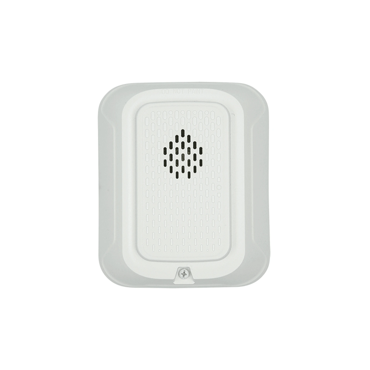 Sirena para Montaje en Pared, 12 a 24 Vcc, Color Blanco, Nuevo Diseño Moderno y Elegante y Menor Consumo de Corriente