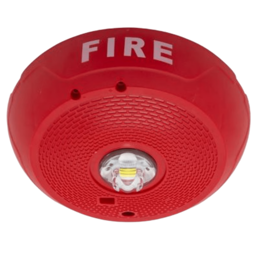 Lámpara LED Estroboscópica, Montaje en Techo, Nivel de Candelas Seleccionable, Color Rojo, Nuevo Diseño Moderno y Elegante y Menor Consumo de Corriente