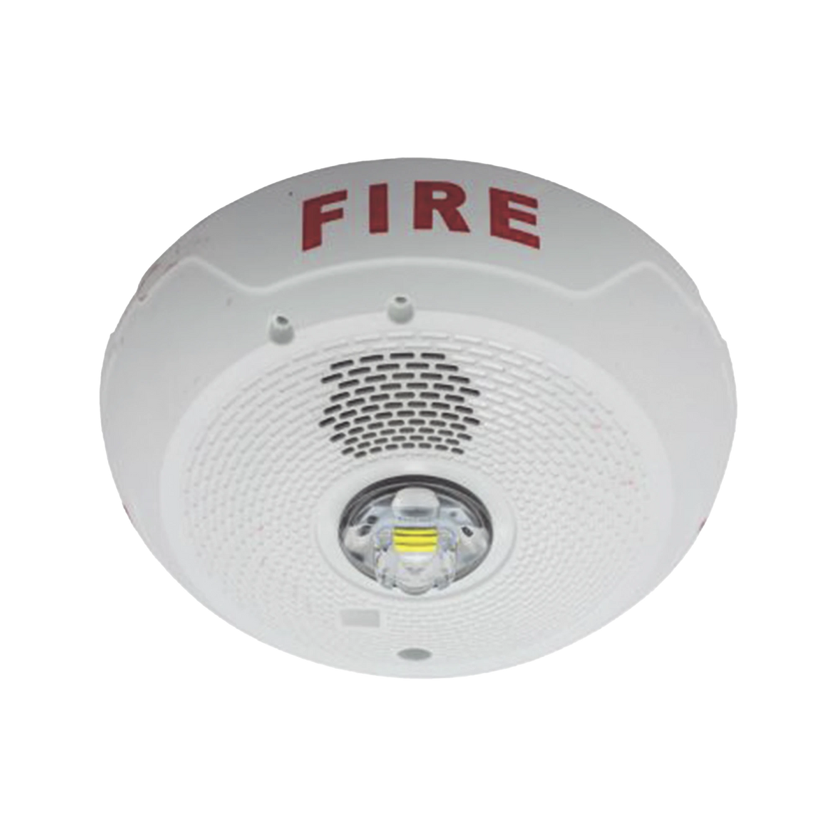 Sirena con Lámpara LED Estroboscópica, Montaje en Techo, Nivel de Candelas Seleccionable, Color blanco , Nuevo Diseño Moderno y Elegante y Menor Consumo de Corriente