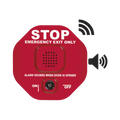 Alarma de puerta multifunción Exit Stopper® para una puerta con bocina remota