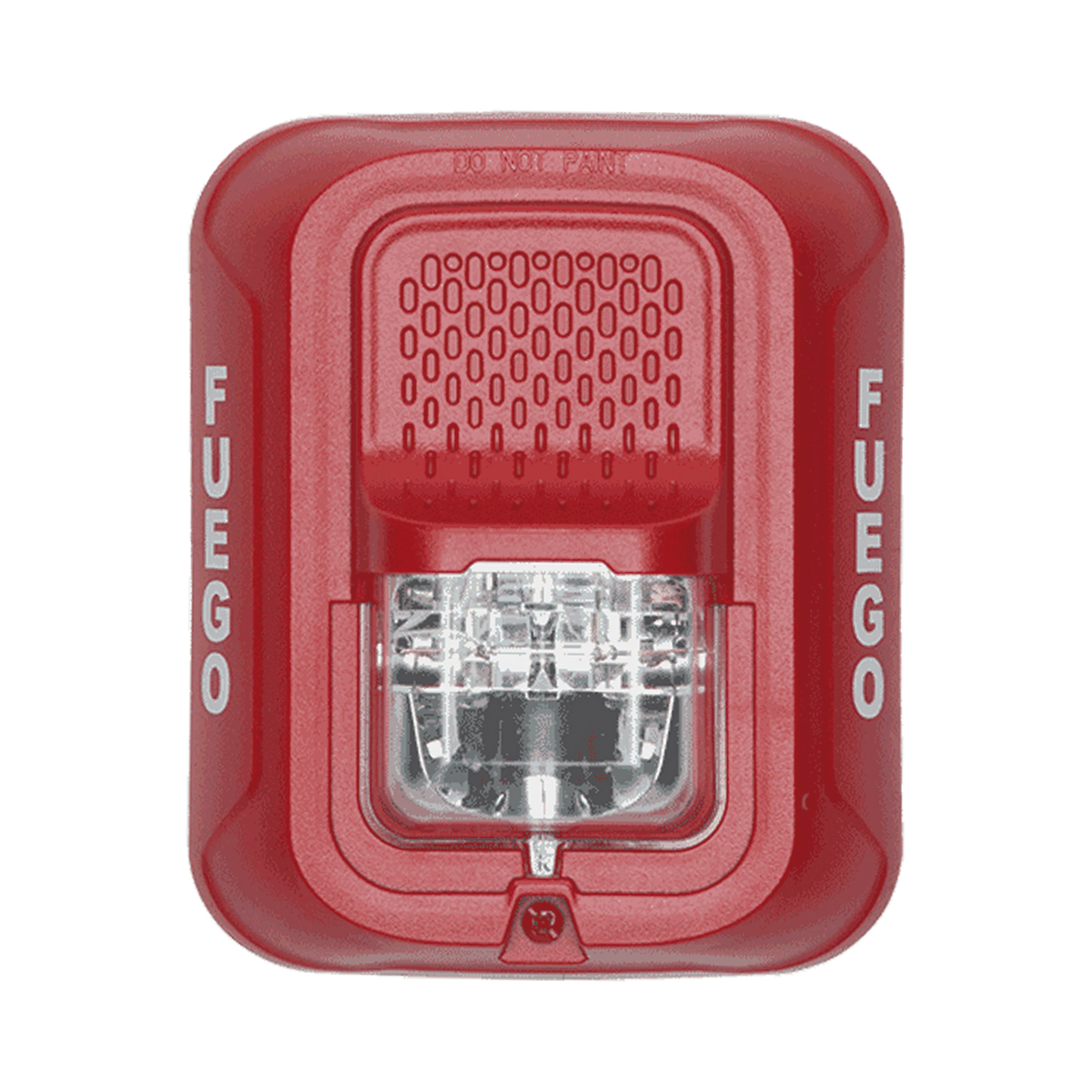 Lámpara Estroboscópica para Montaje en Pared, Color Rojo, Nivel de Candelas Seleccionable, Nuevo Diseño Moderno y Elegante y Menor Consumo de Corriente