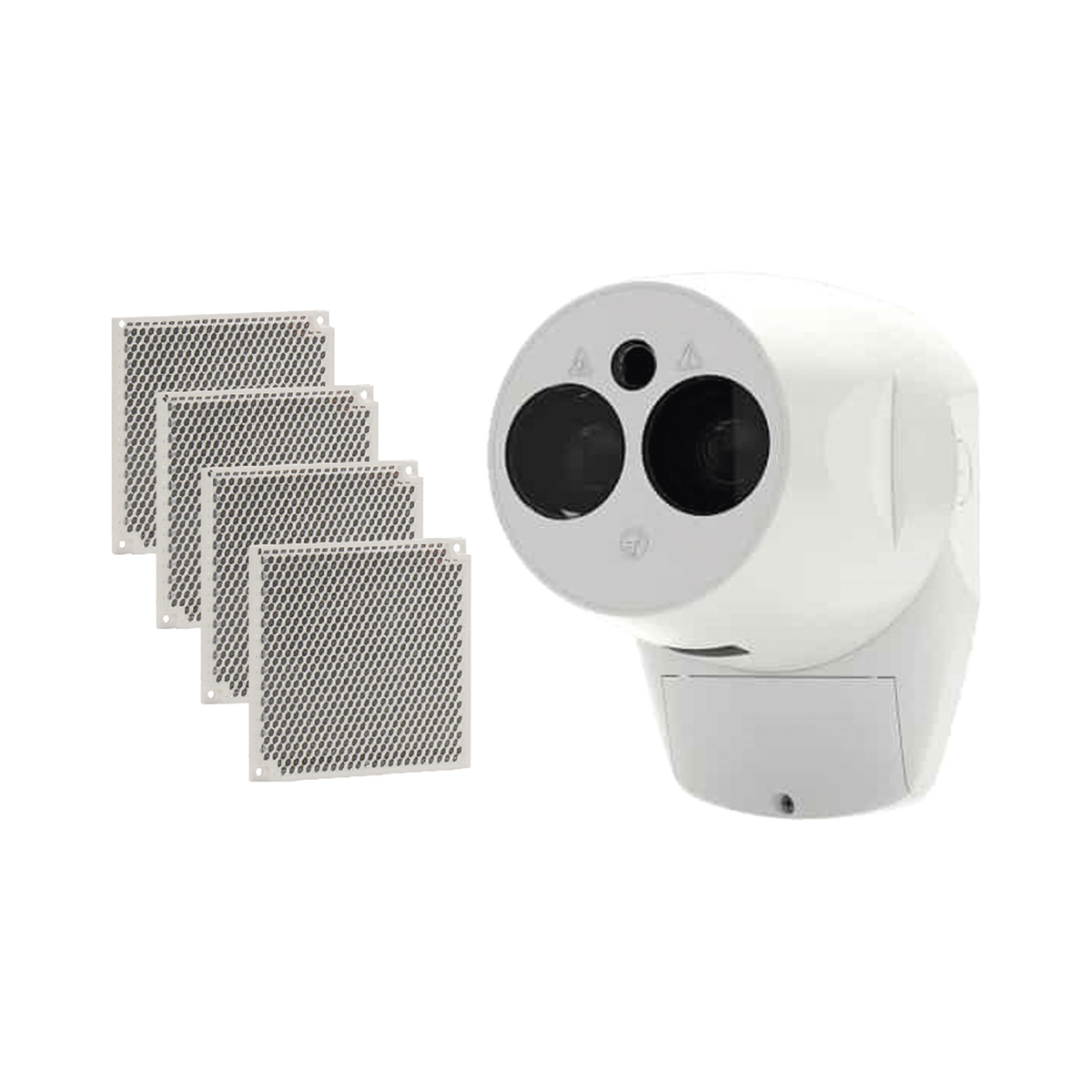 Detector Lineal De Humo Motorizado, Alcance Hasta 120m, Alineación Automatica, Por Haz Reflejado, Convencional, Compatible Con Todos Los Paneles De Detección De Incendio