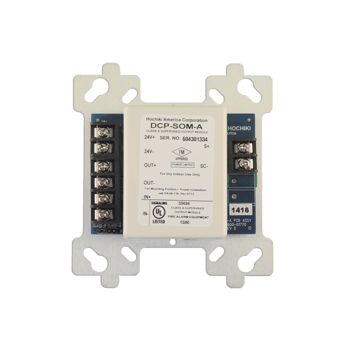 Cable Programador Estándar Para Paneles Hochiki FireNET & FireNET Plus