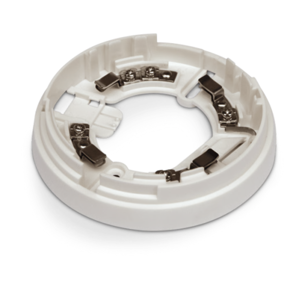 Base de Montaje para Detectores de Incendio INIM | Compatible IRIS Convencional y ENEA Analógico Direccionado
