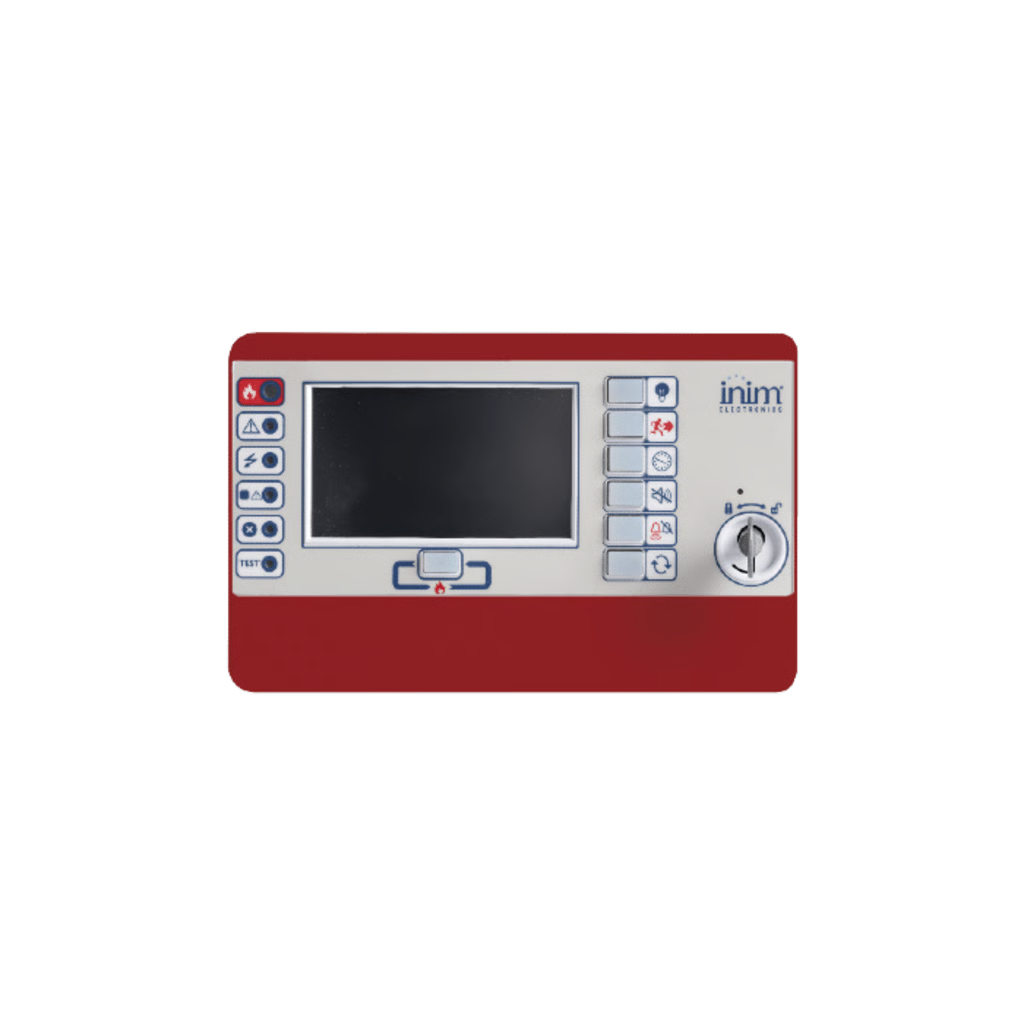 Teclado Remoto Repetidor | Control Centrales Previdia | Red HorNet+ RS485 | Visualización Personalizable | Certificación EN 54