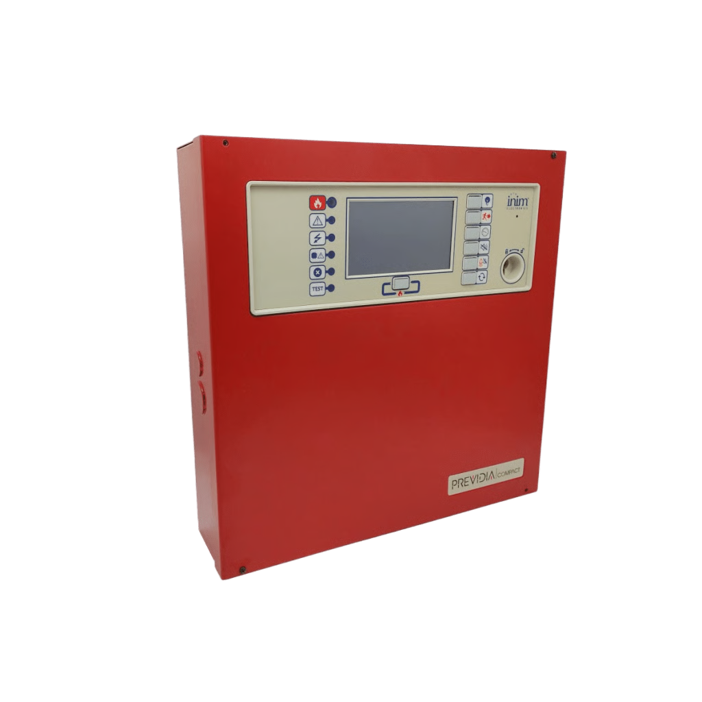 Central de Detección de Incendio Previdia Compact | Sistema Analógico Direccionable | 1 Loop Hasta 240 puntos en cualquier combinación | Gestión cloud integrada | Certificaciones EN54-2/4/21 | UL