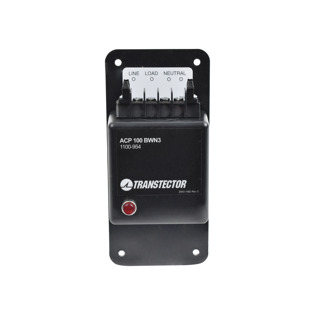 Protector Monofasico de 120VAC 15A Con Tecnología Diodo de Silicio Y Fusible Interno