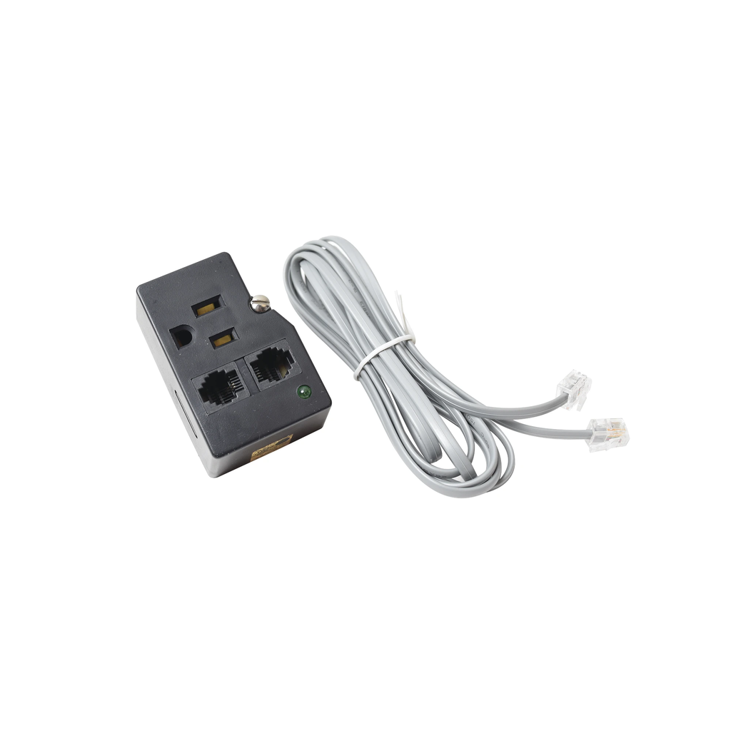 Multicontacto Con Supresor de Picos, Voltaje de Entrada 125 Vca NEMA 5-15P, Con 7 Salidas NEMA 5-15R, 2250 Joules, Protección RJ11
