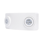 Luz de Emergencia Dual LED /520lm/uso rudo/montaje en pared o techo/batería de respaldo incluida