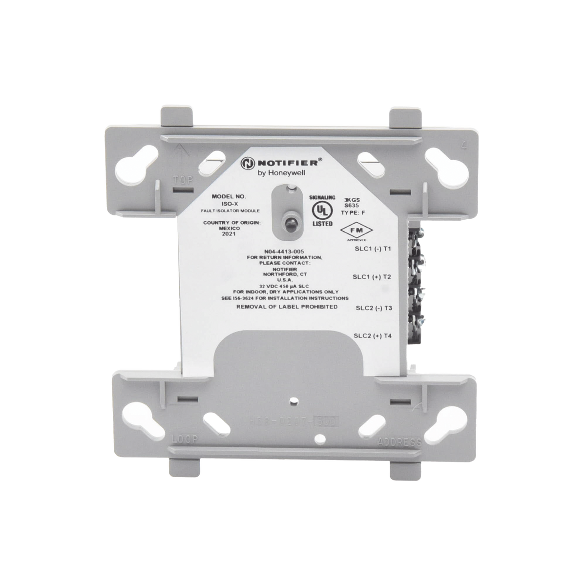 Módulo de Control / Direccionable / Tecnología FlashScan® de NOTIFIER