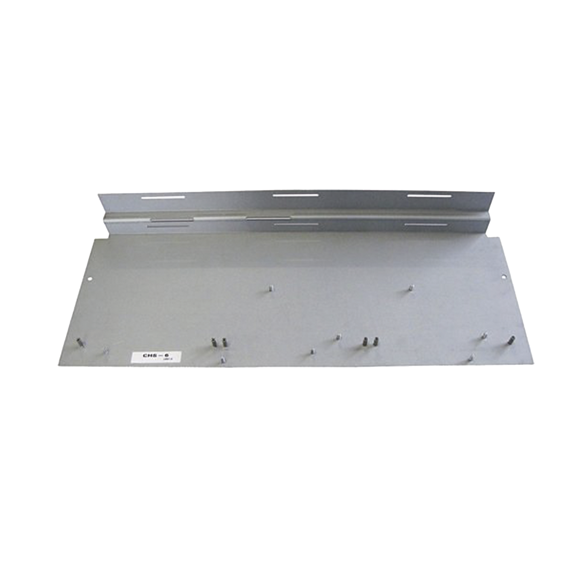Placa de 1 Fila para DVC-EM y CMIC-1 / Compatible con Gabinetes Serie CAB-4 de NOTIFIER / Color Negro